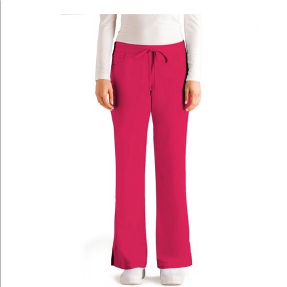 Grey’s Anatomy scrub pants size small hot pink - Picture 1 of 5